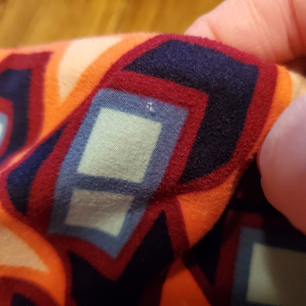 🔵 HP!🎉 LuLaRoe OS Kaleidoscope Leggings One Size - Picture 6 of 6